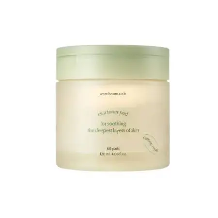 Toner de fata Calming Repair Cica Spot Pad, 60 bucati, Luvum