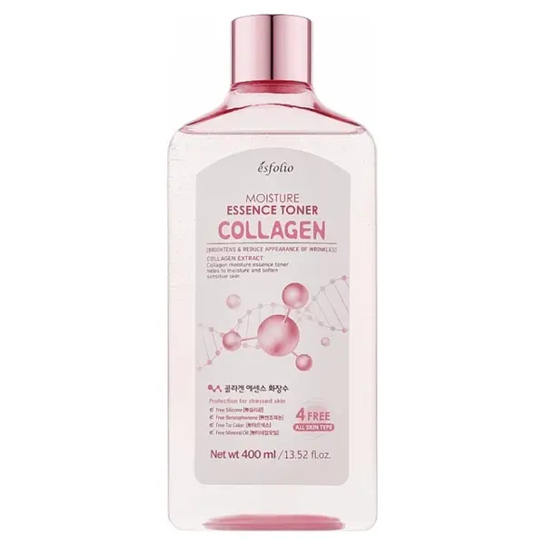 Toner hidratant cu colagen, 400ml, Esfolio