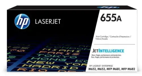 Toner HP 655A, 10500 pagini (Galben)