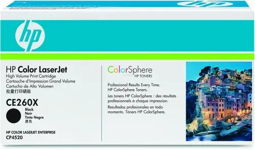 Toner HP CE260X (Negru - de mare capacitate)