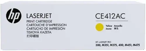 Toner HP CE412AC (Galben)