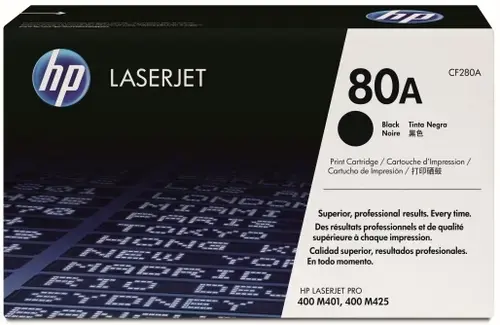 Toner HP LaserJet 80A, 2700 pagini (Negru)
