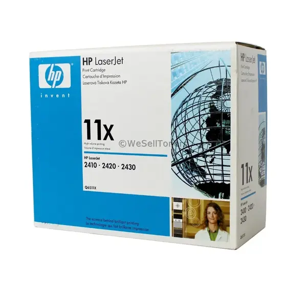 Toner HP Q6511X BLACK PT LJ2410/20/30 12000PAG Toner HP OEM Q6511X, negru
