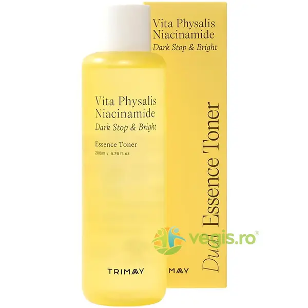 Toner Iluminator Impotriva Petelor Pigmentare Vita Physalis Niacinamide Dark Stop & Bright 200ml