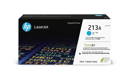 Toner LaserJet HP 213A Cyan
