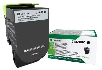 Toner Lexmark 71B20K0, 3000 pagini (Negru)