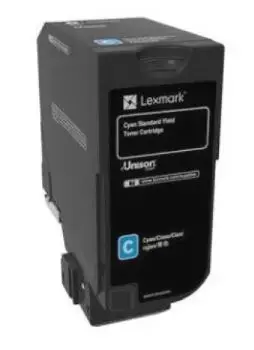 Toner Lexmark 74C20CE, 3000 pagini (Cyan)
