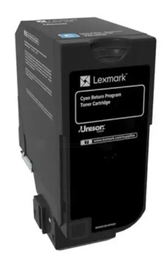 Toner Lexmark Corporate 74C2SCE, 7000 pagini (Cyan)