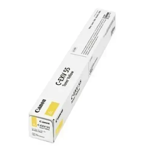 Toner original Canon C-EXV55Y, capacitate 18000 pagini, Galben