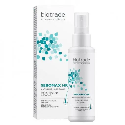 Tonic impotriva caderii parului Sebomax HR 75 ml Biotrade