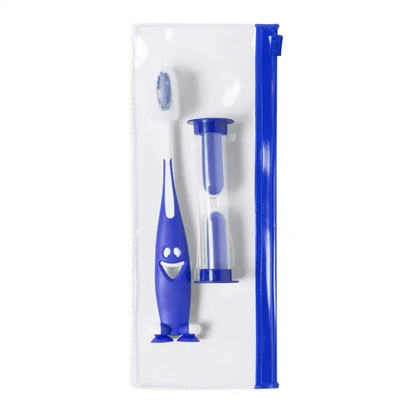 Toothie set periuță de dinți - albastru