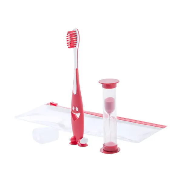 Toothie set periuță de dinți - roșu