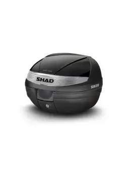 Top case cu capac colorat SHAD SH29 Black metal