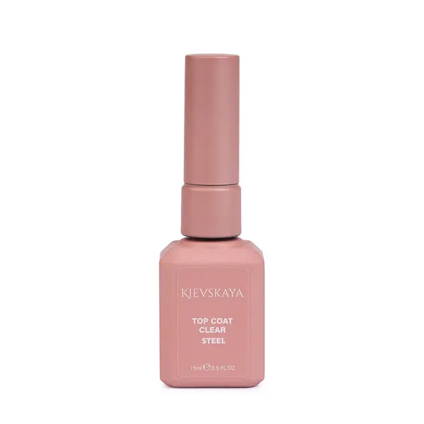 Top Coat Clear Steel Kievskaya | Top Fără Dispersie cu Luciu de Oglindă Profesional