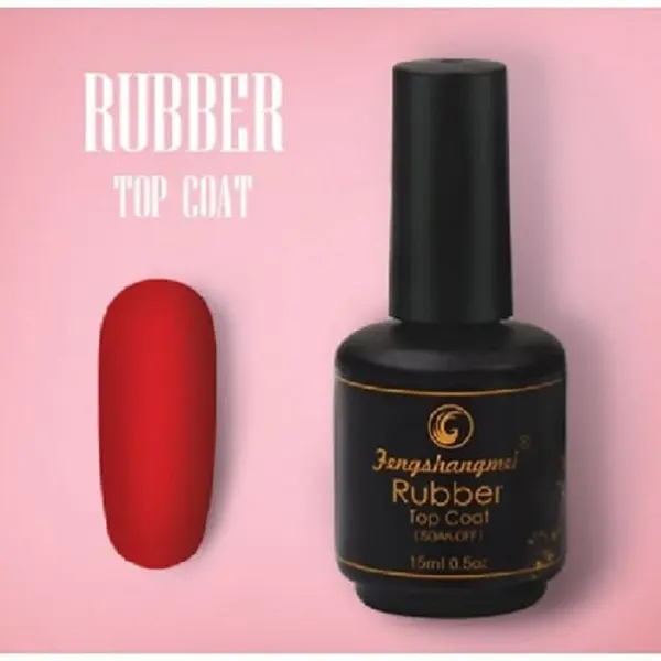 Top coat rubber matt fsm 15ml