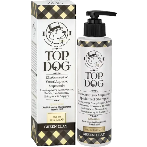 Top Dog Green Clay sampon - 250 ml