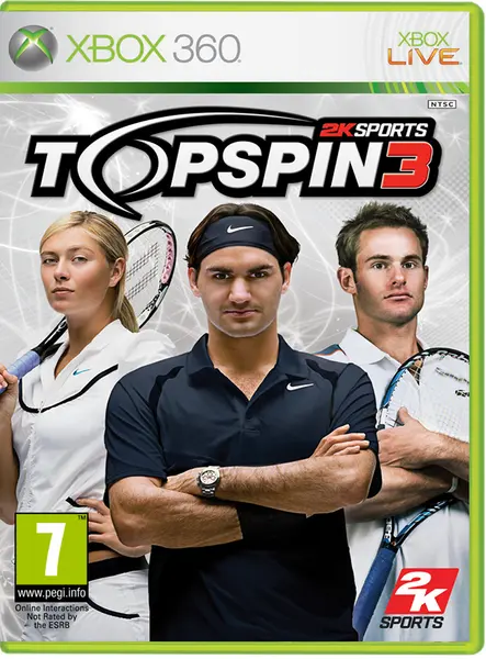 Top Spin 3 PlayStation 3|Wii|Nintendo DS