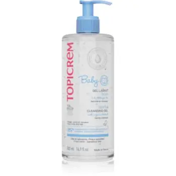 Topicrem BABY My 1st Cleansing Gel 2in1 gel de duș pentru corp și păr pentru nou-nascuti si copii