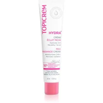 Topicrem Hydra+ Rich Radiance Cream crema intens hidratanta ziua