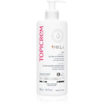 Topicrem MELA Unifying Ultra-Moisturizing Milk SPF15 lapte hidratant impotriva petelor