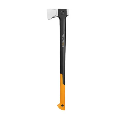 Topor pentru despicat Fiskars X32, 1069108, lama L pentru despicat (Portocaliu/Negru)