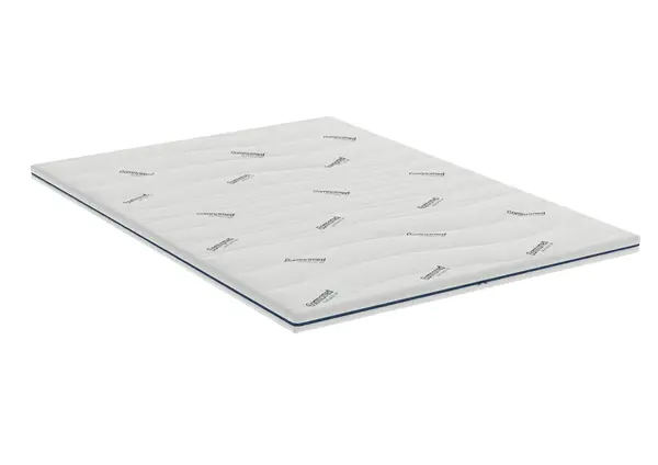 Topper 180x200, SomnoMed Antiacaria, pentru alergici, H 7cm, husa detasabila si lavabila