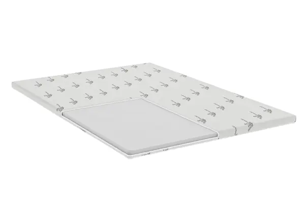 Topper cu memorie Memory Lavanda 90x200, husa detasabila si lavabila, tratament lavanda, fermitate moale