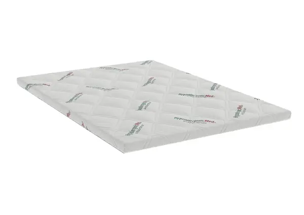 Topper HypoallergenicMed Antibacteria, 150x190x5, husa detasabila, lavabila si certificata Ultra-Fresh Antibacterial™