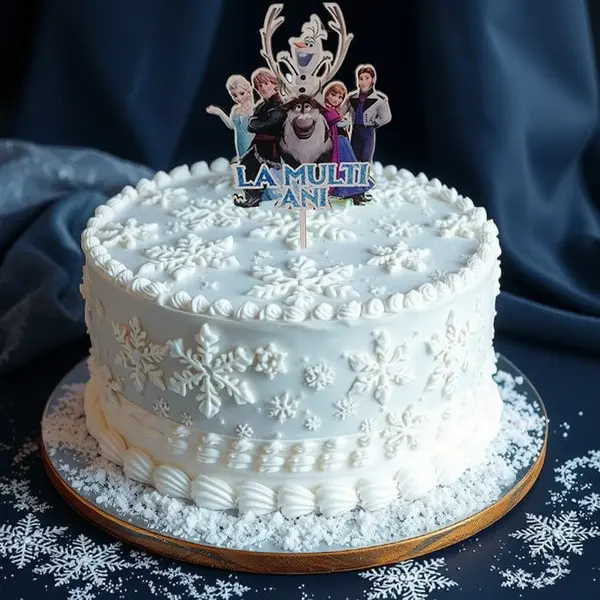 Topper tort Frozen (Regatul de gheata)