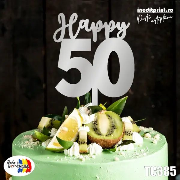 Topper tort TC385 Lemn natur, 20x20cm