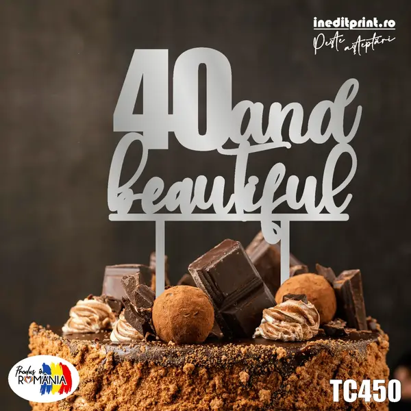 Topper tort TC450 Lemn natur, 20x20cm