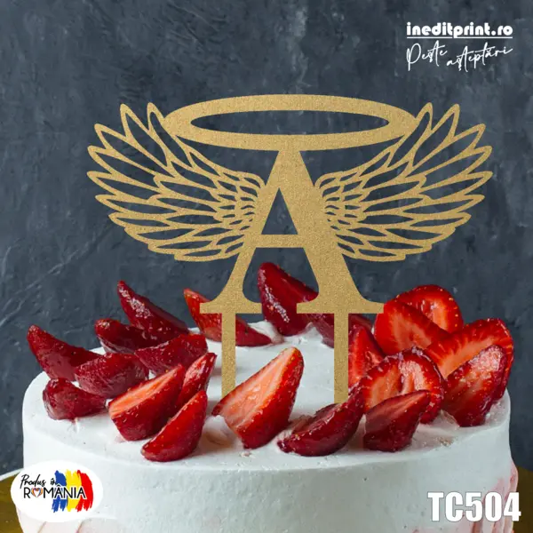 Topper tort TC504 Lemn natur, 20x20cm
