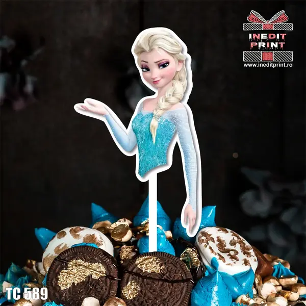 Topper Tort UV ELSA TC589-10x10-MDF 10x10cm, MDF
