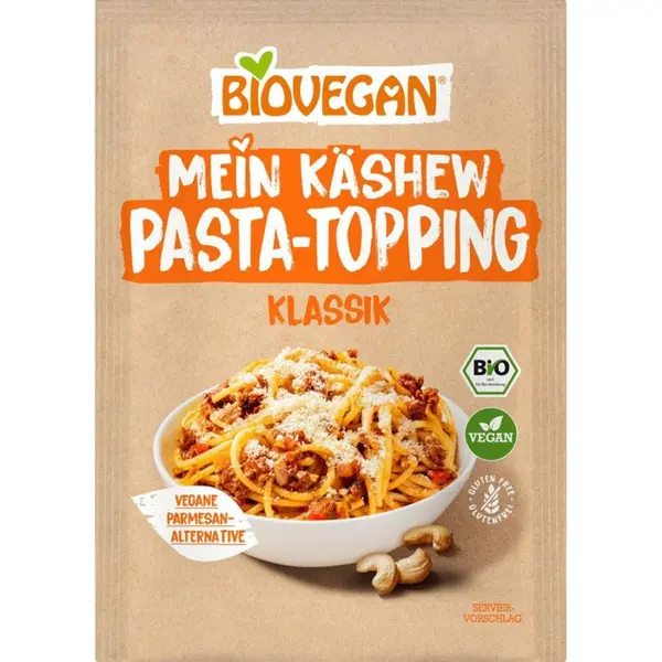 Topping vegan clasic din caju pentru paste nativ fara gluten, eco - 50 g