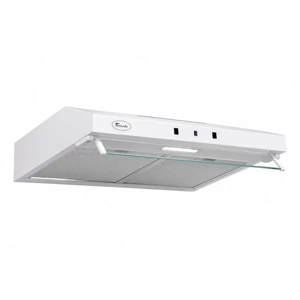 Tornado Hota Decorativa Tornado BIZA 10 (60) Touch Free, 1 motor, latime 60 cm, 3 viteze, absorbtie 500 m3/ora, Alb
