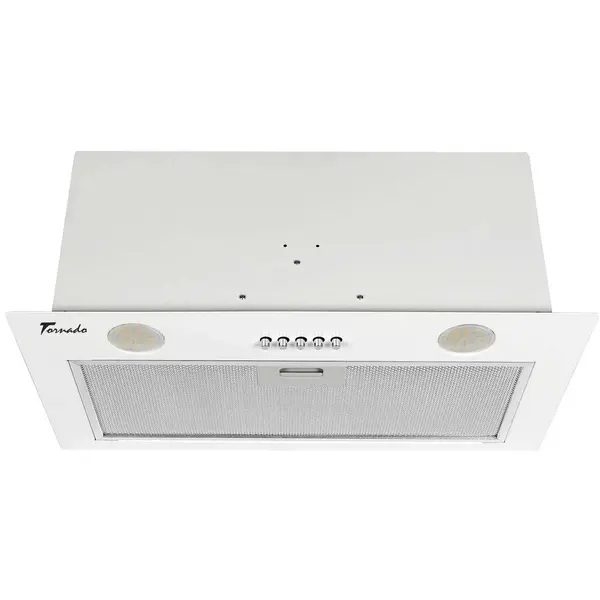 Tornado Hota Incorporabila Tornado DRYTH 960 (52) LED, 1 motor Turbo, latime 52 cm, absorbtie 960 m3/ora, filtru anti-grasimi aluminiu 5 straturi, ALB