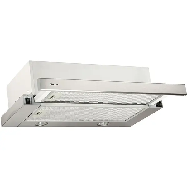Tornado Hota Telescopica Incorporabila Tornado Storm 700 (50), 1 motor, latime 50 cm, 3 viteze, absorbtie 700 m3/ora, Inox