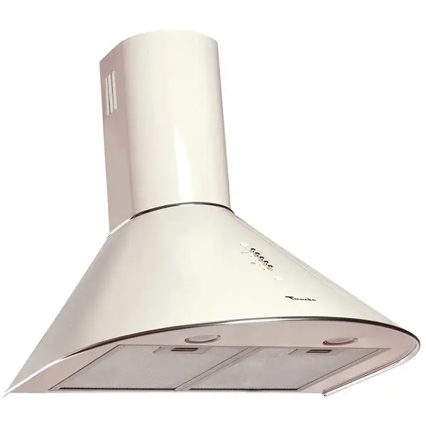 Tornado Hota tip Cupola Tornado Violla 750 (60) LED, 1 motor Turbo, latime 60 cm, 3 viteze, absorbtie 750 m3/ora, filtru anti-grasimi aluminiu 5 straturi, Bej