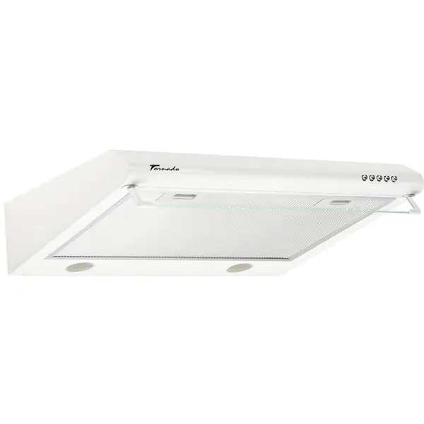 Tornado Hota traditionala Tornado Bona 20 (50) LED, 2 motoare, latime 50 cm, absorbtie 560 m3/ora, filtru anti-grasimi aluminiu 5 straturi, Alb