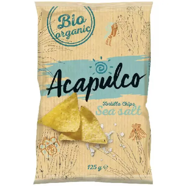 Tortilla Chips Bio, 125g, Acapulco