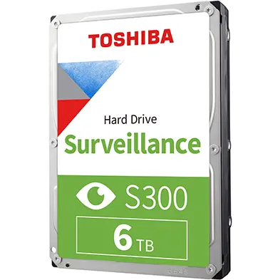 Toshiba HDD Toshiba Surveillance S300, 6TB, 5400RPM, 256MB, SATA III, 3.5