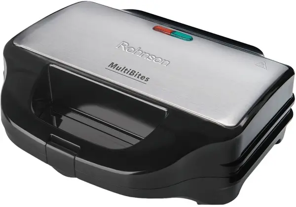 Toster de sandvici Rohnson - R-2684, 900W, 1 treaptă , argintiu /negru