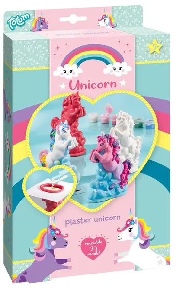 Totum Creative Set - DIY Plaster Unicorn Horses