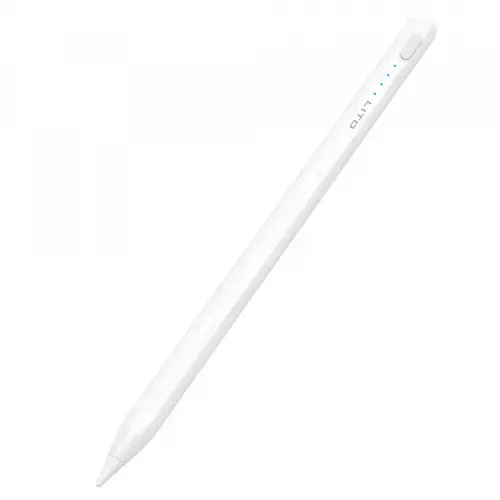 Touch Pen Lito K1 pentru Apple iPad, Versiune Activ, Alb