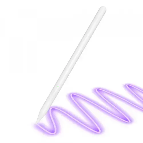 Touch Pen Techsuit V15 pentru Apple iPad, Versiune Activ (Alb)
