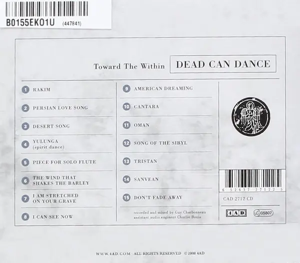 Toward The Within | Dead Can Dance