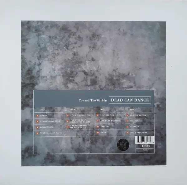 Toward The Within - Vinyl | Dead Can Dance