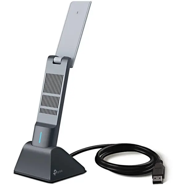 TP-LINK Adaptor wireless TP-Link Archer TX20UH, AX1800, 2 x antene Dual-Band, 5Ghz / 2.4 Ghz, 1201 Mbps, USB 3.0, Gri