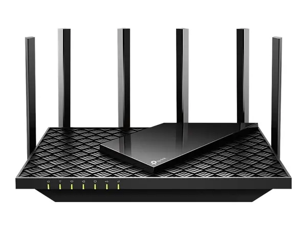 TP-LINK AX5400 Dual-Band Wi-Fi 6 Router 574Mbps at 2.4GHz 4804Mbps at 5GHz 6xAntennas Gigabit WAN 4xGigabit LAN USB 3.0