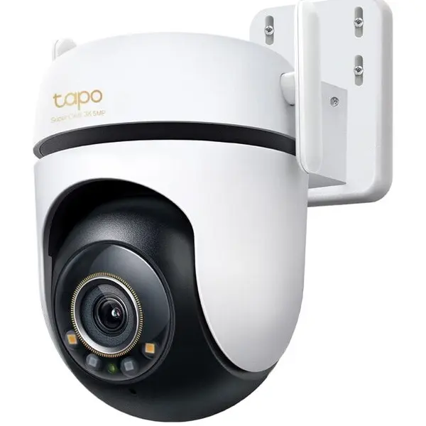 TP-LINK Camera de supraveghere Smart Wireless TP-Link Tapo C530WS Outdoor Pan/Tilt 360 grade, 5MP, 3K, 2880×1620, Starlight Color Night Vision, IP66, Two-Way Audio, Detectarea persoanelor, animalelor de casa si a masinilor, Alarma sonora